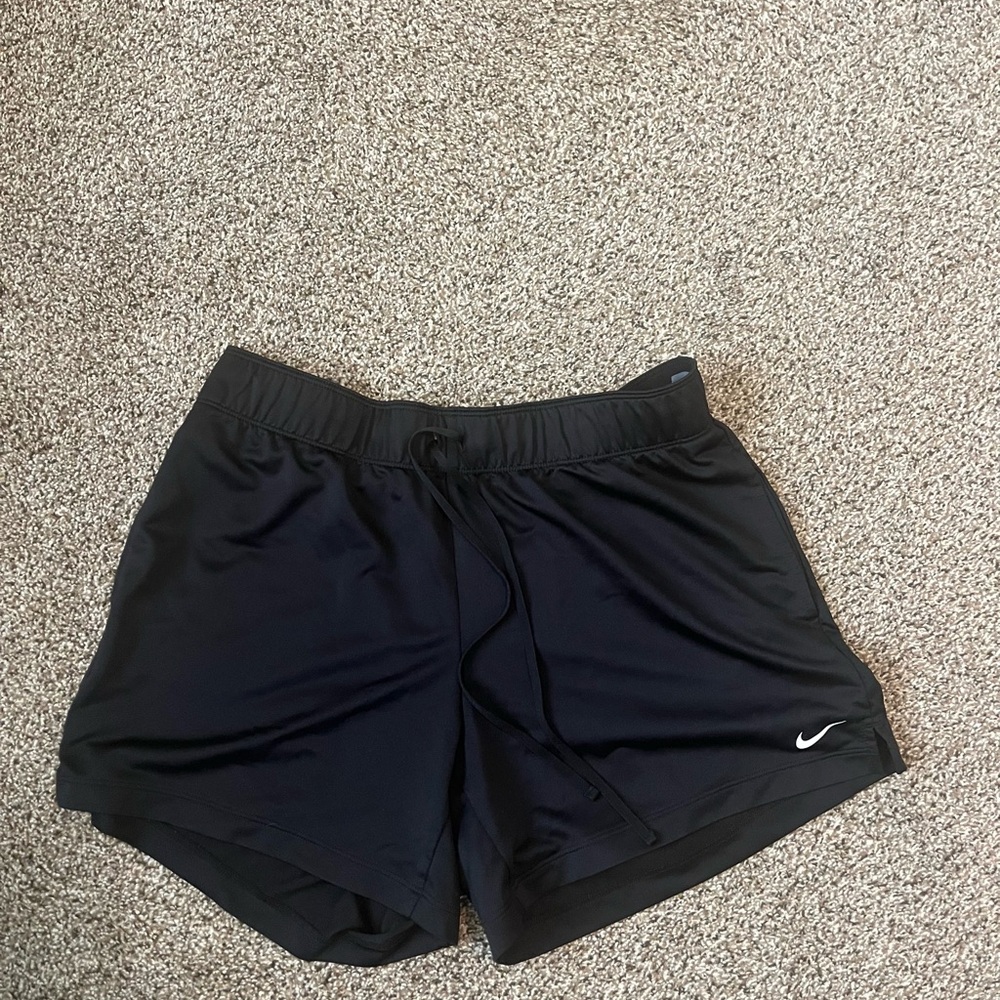 Nike Black Athletic Shorts Lightweight Moisture-Wicking